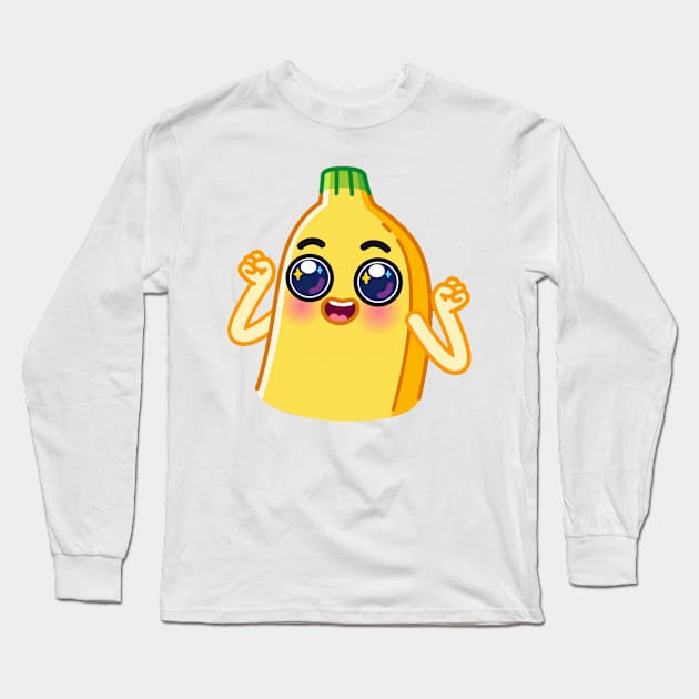 Bananas have sparkling eyes Long Sleeve T-Shirt by ManimeXP